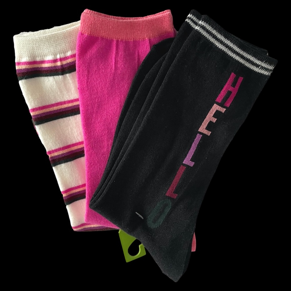Kate Spade 3 Pack Trouser Crew Length Sock Set